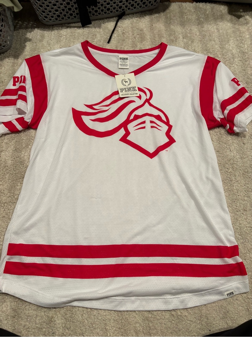 NWT pink jersey